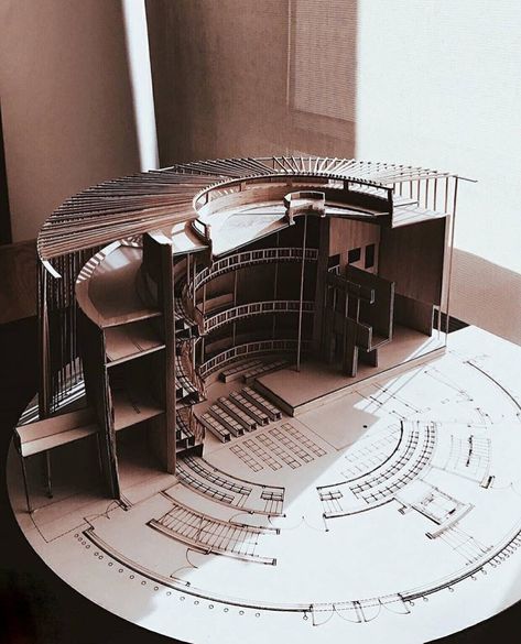 Conceptual Model Architecture, Cool House, Concept Models Architecture, Architecture Portfolio Design, Interior Architecture Drawing, Architecture Life, Conceptual Architecture, Architectural Model, Architecture Design Drawing