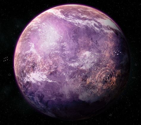 Fantasy Planets, Planet Pictures, Sience Fiction, Planet Art, Star Wars Planets, Planets And Moons, Earth Map, Planets Art, The Clone Wars