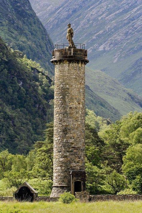 Glenfinnan Monument, Scotland found on Pinterest Loch Shiel, Glenfinnan Monument, Highland Scotland, Haunting Beauty, Scotland Forever, Fort William, Scotland Highlands, Scotland Uk, The Haunting