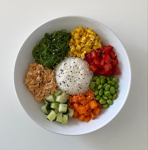 Tuna Bowl, Plats Healthy, Lunch Inspiration, Healthy Food Menu, Healthy Food Inspiration, Resep Diet, Makanan Diet, Healthy Food Dishes, Healthy Food Motivation