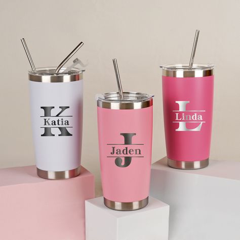 Tumblers with vinyl ideas