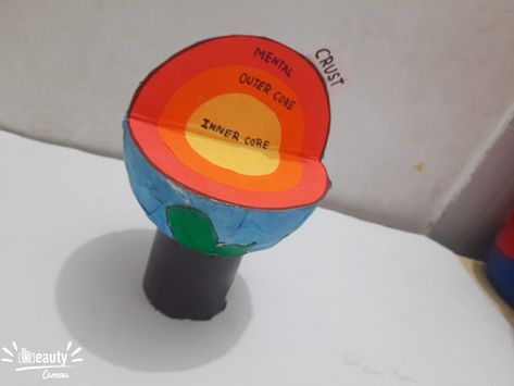 Earth Layers, Earth Projects, Making A Model, School Projects, Google Chrome Logo