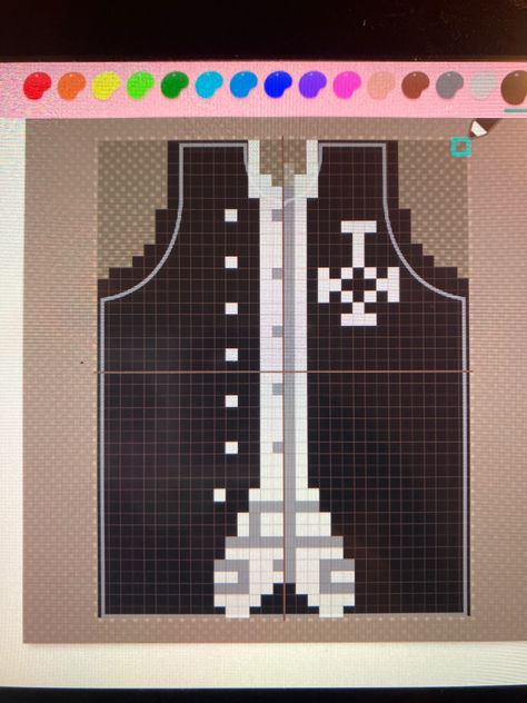 Animal Crossing Skeleton Design, Ghost Band Animal Crossing, Acnh Ghost, Acnh Clothes, Acnh Codes, Ghost Band, Band Ghost, Ghost Bc, Ghost Shirt