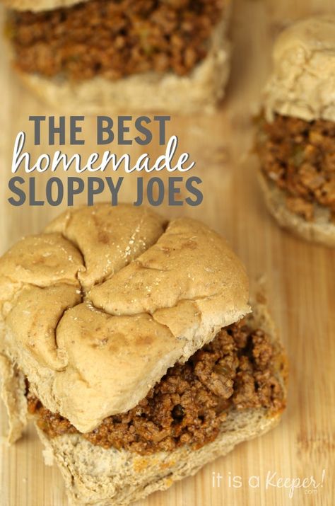 Homemade Sloppy Joes Recipe, Homemade Sloppy Joe Recipe, Homemade Sloppy Joes, Joe Recipe, Sloppy Joes Recipe, Sloppy Joe, Celery Seed, Kielbasa, Sloppy Joes