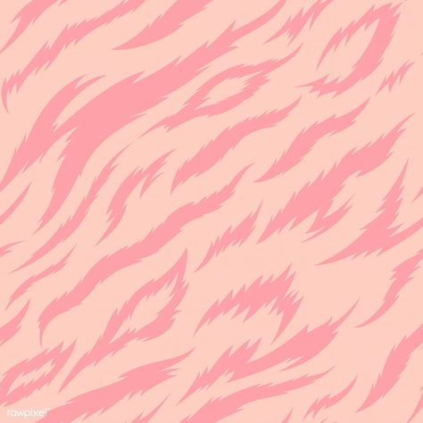 Tiger stripes seamless vector pattern | free image by rawpixel.com Cow Print Pink, Ella Jane, Pink Cow Print, Procreate Ipad Tutorials, Diagonal Stripes Pattern, Colorful Animal Print, Tiger Illustration, Tiger Skin, Free Illustration Images