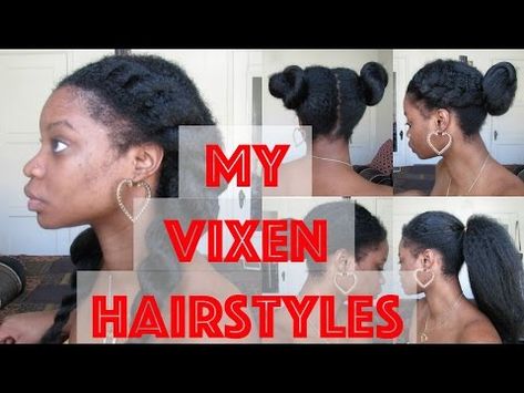 Carefree Styles For Crochet Braids [Video] - https://blackhairinformation.com/video-gallery/17-styles-for-crochet-braids-video/ Go To Hairstyles, Vixen Crochet Braids, Vixen Crochet, Diy Hair Growth Oil, Crochet Styles, Hairstyle Youtube, Open Me, Brand New Day, Hair Ponytail