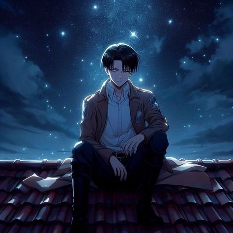 Eren And Levi Fan Art, Levi Profile Picture, Levi Profile, Levi Ackerman Fan Art, Levi Fan Art, Eren And Levi, Tragic Hero, Aot Characters, Couple Poses Reference