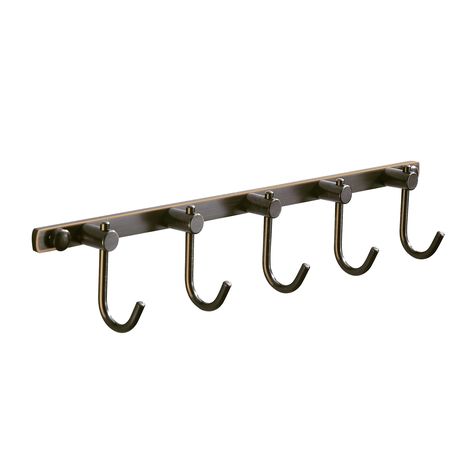 PRICES MAY VARY. 【VINTAGE STYLE】: Bronze towel hook rack features Oil Rubbed Bronze finish, and the vintage color creates a classic atmosphere in your home. 【SPACE SAVING】: Bathroom rail hook rack utilizes the least amount of space to hang the most household items. For example, Clothes, Jacket, Backpack, bag, key, etc. 【BRASS MATERIAL】: Oil rubbed bronze wall hook rack is made of high quality brass, which can effectively prevent daily corrosion and scratching. 【WALL MOUNT】: Bathroom rail hook ra Family Towel Hooks, Wall Hook Rack, Bathroom Towel Hooks, Cloth Coat, Clothes Jacket, Hooks Bathroom, Bronze Wall, Hook Rack, Utility Hooks