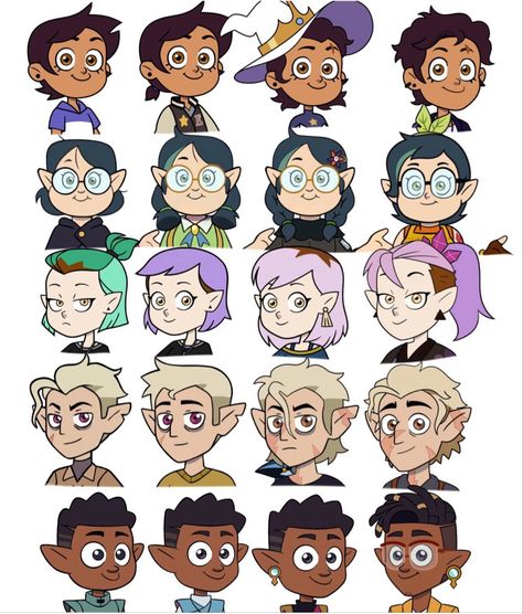 Owl House Character Design, House Character Design, New Hair Styles, House Character, Owl Family, House Fan, Character Home, Last Episode, The Owl House