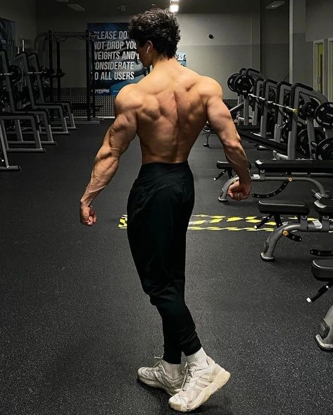 Demon Back, Physique Aesthetic, Developement Personnel, Aesthetic Physique, Gaining Muscle, Workout Pics, Bodybuilding Pictures, Gym Boy, Gym Pictures