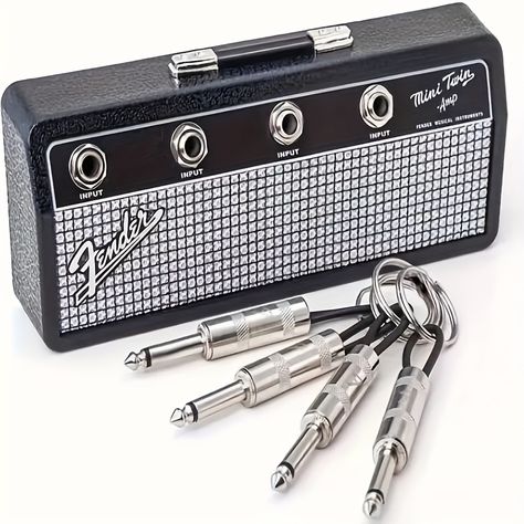 Faster shipping. Better service Fender Guitar Amps, Guitar Keys, Music Storage, Retro Radios, Key Ring Holder, Retro Radio, Guitar Wall, Fender Guitar, Key Storage