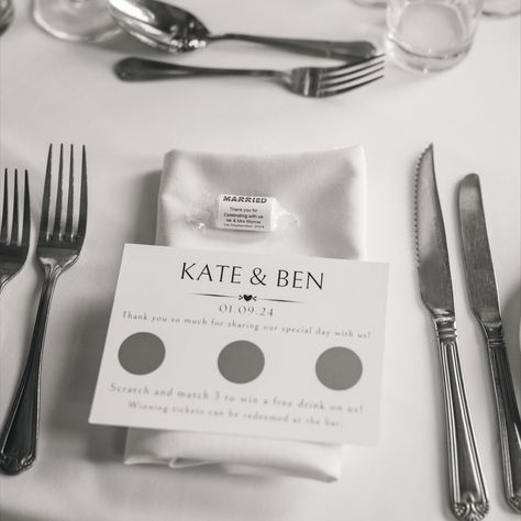 There is just something about wedding photos in black and white 😍🤗 Check out these gorgeous pictures of our wedding scratch card favours in action 📸 Have you purchased your wedding favours yet? Check out our wedding scratch cards for a fun twist on the traditional wedding favour 💌🩷 Wedding Scratch Card, Photos In Black And White, Traditional Wedding Favours, Scratch Card, Wedding Favours, Traditional Wedding, Special Day, Wedding Favors, Our Wedding