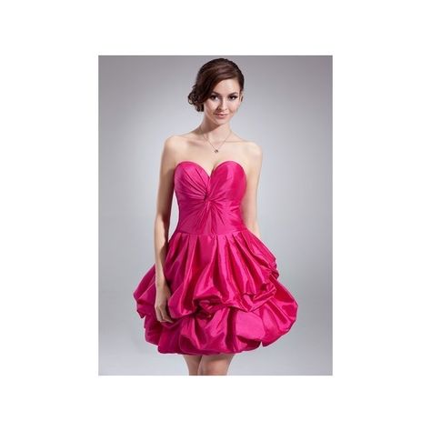 Fuchsia A Line Princess Sweetheart Short Mini Taffeta Homecoming Dress... (345 BRL) ❤ liked on Polyvore featuring dresses, a line dress, fuschia cocktail dress, pink frilly dress, pink mini skirt and ruffle dress Pink Frilly Dress, Cocktail Dress Pink, Frilly Dress, Dresses A Line, Frilly Dresses, Pink Mini Skirt, Line Dress, Pink Mini, Homecoming Dress