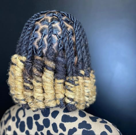 Bob Styles For Black Women, Loc Knot Bob, Loc Maintenance Tips, Knot Hairstyle, Dreads Styles For Women, Loc Maintenance, Beautiful Dreadlocks, Dreadlock Hairstyles For Men, Loc Inspiration