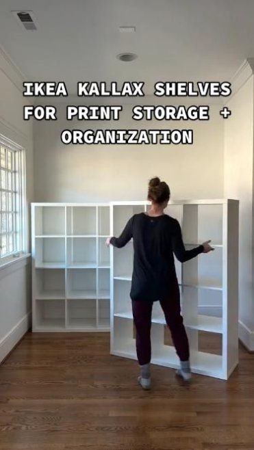 The KALLAX bookcase is not just an popular cube storage unit, it's a good choice for DIY hacks & upcycles. See our best IKEA KALLAX hacks for ideas. Kallax Scrapbooking Storage, Kallax Wall, Cube Storage Hack, Kallax Ikea Hack, Kallax Bookcase, Scrapbooking Storage, Ikea Kallax Shelf, Ikea Kallax Hack, Cube Storage Unit