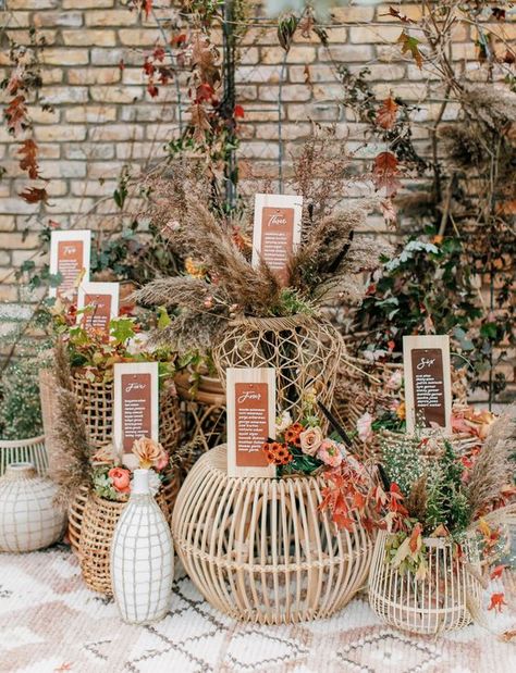 Earth Tone Wedding, Seating Chart Ideas, Wedding Seating Plan, Wood Seating, Outdoor Fall Wedding, Rustic Fall Wedding, Seal Of Approval, Wedding Table Plan, Table Plan