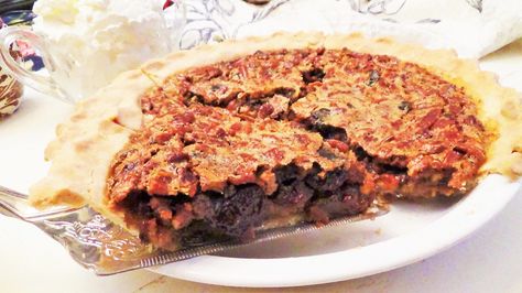 Pecan Pie with Dried Cherries Cherry Pecan Pie, Making Pies, Tart Cherries, How To Make Pie, Dried Cherries, Cherry Tart, Pies & Tarts, Pecan Pie, Dessert Ideas