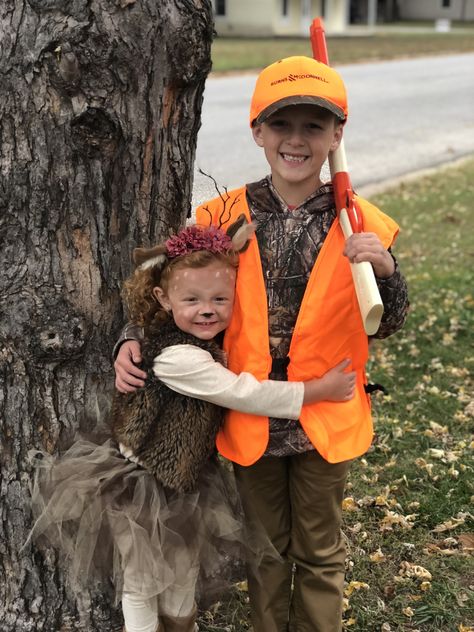 Toddler Hunter Costume Boys, Deer And Hunter Costume, Baby Deer Costume, Hunter Costume, Kids Hunting, Deer Costume, Hunter Kids, Duck Hunter, Deer Hunters