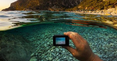 Planning a vacation next year? Grab a GoPro to capture all your memories quickly and easily! Photos Bff, Gopro Photography, Beach Pictures Friends, Underwater Camera, Gopro Camera, Action Cam, Grammar School, Go Pro, Sports Camera