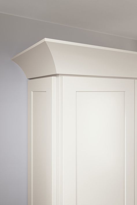 Mouldings Kitchen Cabinet Molding, Cove Crown Molding, Lowes Kitchen Cabinets, Crown Molding Styles, Kitchen Cabinet Crown Molding, Cove Moulding, Cabinet Molding, Cove Molding, Inspo Pictures