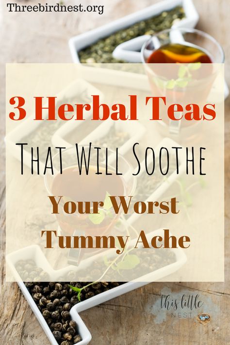 3 herbal teas to soothe your worst tummy ache | Do You or your little one have  tummy trouble? Well before you reach for medicine, try one of these teas instead. They work just as well and they are so much better for you. I hope your tummy feels better soon ;) #howtosootheatummyache #tummyacheremedies #stomachremedies #naturalremedies Tea For Stomach Ache, Stomach Remedies, Tea Remedies, Herbal Medicine Recipes, Healing Tea, Tummy Ache, Natural Teas, Peppermint Tea, Stomach Ache