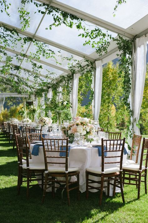 Colorado Wedding Reception, Wedding Tent Decorations, Outdoor Tent Wedding, White Weddings Reception, Aspen Wedding, Garden Wedding Reception, Winter Color Palette, Spring Wedding Dress, Winter Wedding Colors