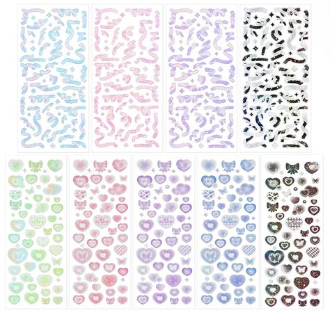 Printable Deco Stickers, Deco Sticker Printable, Korean Stickers Printable, Deco Stickers Printable, Kpop Sticker Sheet, Photo Card Stickers, Cute Kpop Stickers, Stickers For Photocards, Korean Stickers Kpop