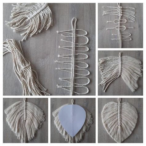 Simpul Makrame, Pola Macrame, Macrame Knots Tutorial, Boho Crafts Diy, Diy Boho Decor, Macrame Wall Hanging Diy, Jute Crafts, Macrame Wall Hanging Patterns, Rope Crafts Diy