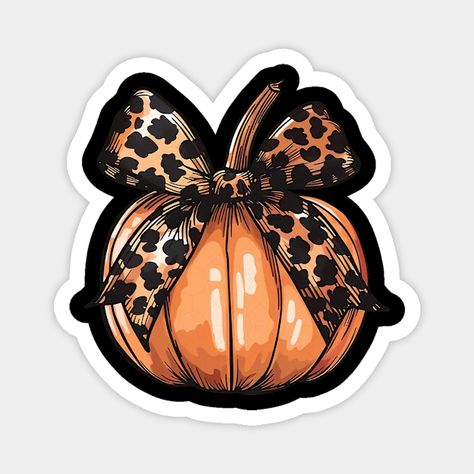 Leopard Pumpkin Coquette bow -- Choose from our vast selection of magnets to match with your desired size to make the perfect custom magnet. Pick your favorite: Movies, TV Shows, Art, and so much more! Available in two sizes. Perfect to decorate your fridge, locker, or any magnetic surface with. Bow Sticker, Leopard Pumpkin, Coquette Bow, Custom Magnets, Custom Stickers, Favorite Tv Shows, Water Bottles, Magnets, Tv Shows