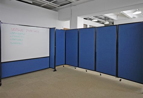 Divide space with our DivideWrite whiteboard partition - attaches to our room dividers to allow impromptu classroom creation!  http://www.portablepartitions.com/dividewrite-mobile-white-board-partition Classroom Partition Ideas, Classroom Partition, Design For Classroom, Partition Ideas, Divider Design, Board Room, Classroom Furniture, Partition Design, Speech Language Therapy