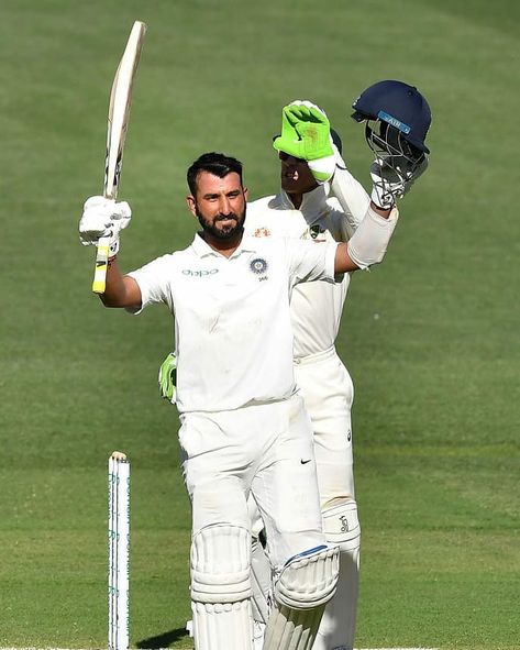 Cheteshwar Pujara ÇÅ🏏 Cheteshwar Pujara, India Cricket Team, Indian Cricket, Blue Army, Just A Game, Cricket Team, Gentleman, Baseball Cards, Baseball