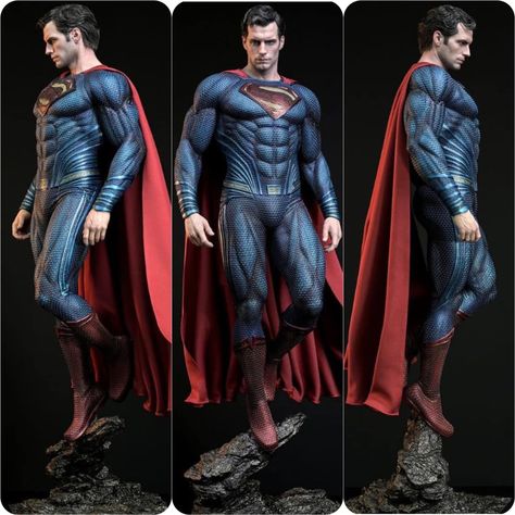 Jnd Studios, Superman Statue, Superman 3d, Superman Images, Justice League Movie, Character Statue, Marvel Collectibles, Superman Comic, Henry Cavill