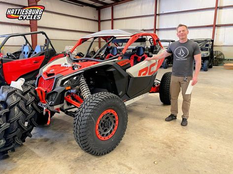 Congratulations to Michael Latch from Covington, LA for purchasing a 2021 Can-Am Maverick X3 Xrc Turbo RR and a TopHat trailer at Hattiesburg Cycles. #canam Canam Maverick X3 Turbo, Can Am Atv, Bone Stock, Can Am Commander, Polaris Ranger, Can Am, Offroad Vehicles, John Deere, Monster Trucks