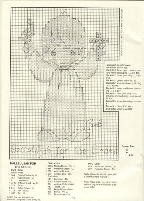 1/2 Precious Moments Cross Stitch Patterns, Precious Moments Cross Stitch, Christian Cross Stitch, Stitch Character, Cross Stitch Angels, Disney Cross Stitch, Cross Stitch Baby, Crochet Cross, Counted Cross Stitch Kits