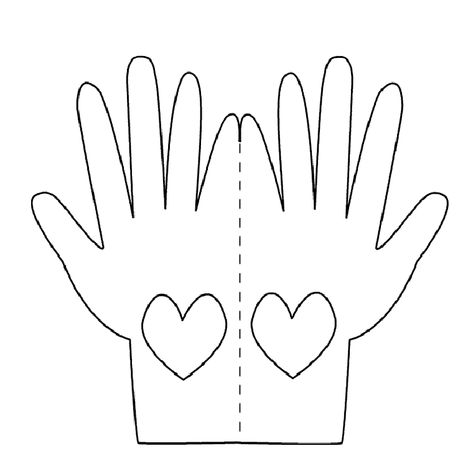 Preschool Helping Hands Craft, Praying Hands Craft Preschool, Praying Hands Craft For Kids, Praying Hands Craft, Hand Paper Craft, Helping Hands Craft, Praying Hands Clipart, Sunday School Valentines, Handprint Cards