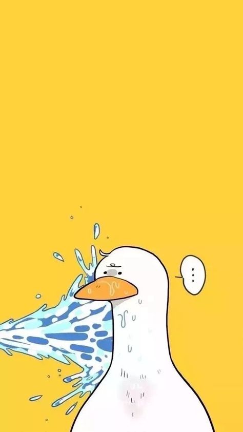 Dancing Duck, Whatsapp Iphone, Duck Wallpaper, Anime Magi, Monster Drawing, Graphic Art Prints, Cute Simple Wallpapers, Matching Wallpaper, Funny Doodles