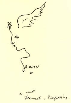 jean cocteau dessins - Ecosia - Images Wild Art, Jean Cocteau, Joan Miro, French Artists, A Drawing, Art Works, Line Drawing, Painting & Drawing, Art Inspo