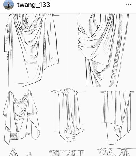 Fabric Wrinkles Drawing, Cloth Reference, Aham Brahmasmi, Sketching Practice, Ink Drawing Techniques, Damaged Clothes, Fabric Drawing, Flat Sketches, Clothing Design