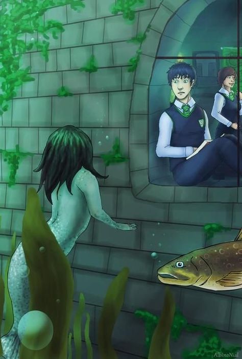 Albus Potter, Slytherin Common Room, Harry Potter Illustrations, Slytherin Pride, Slytherin House, The Siren, Hogwarts Aesthetic, Slytherin Aesthetic, Common Room