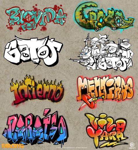 Font Ideas Alphabet, Best Canva Fonts, Graffiti Alphabet Styles, Far Cry 6, Fonts Cursive, Graffiti Art Letters, Font Ideas, Canva Fonts, Graffiti Writing