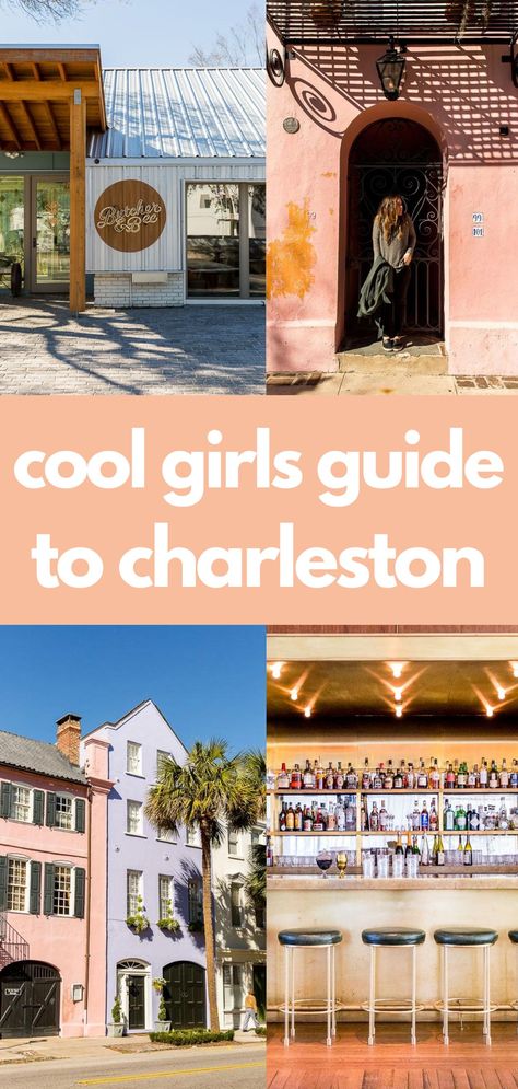 brightly colored buildings and cool restaurants in charleston south carolina Shopping Charleston Sc, Charleston South Carolina Shopping, Shopping In Charleston Sc, Charleston Girls Trip, Things To Do In Charleston Sc, Charleston Sc Outfits, Charleston Sc Aesthetic, Instagram Worthy Restaurants, Charleston Birthday