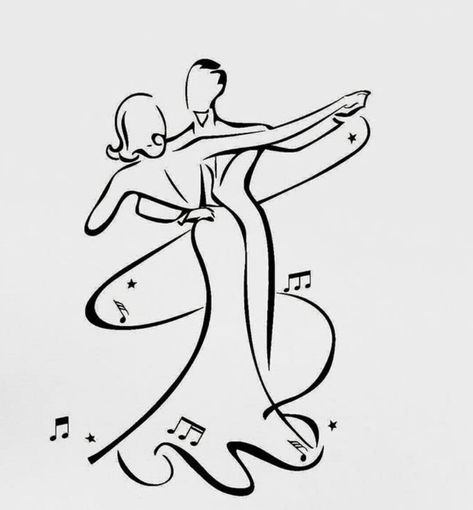 Salsa Dance Drawing, Couple Dance Sketch, Dancing Couple Drawing, Couple Dancing Drawing, Couples Silhouette, Dancing Sketch, Dancing Couple Silhouette, Dancing Drawings, Dancing Couple