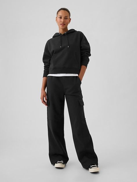 Saw this on Gap: Cargo Joggers Women, Joggers Women, Wide Leg Joggers, Easy Silhouette, Cargo Sweatpants, Toddler Jeans, Vintage Soft, Cargo Joggers, Joggers Womens