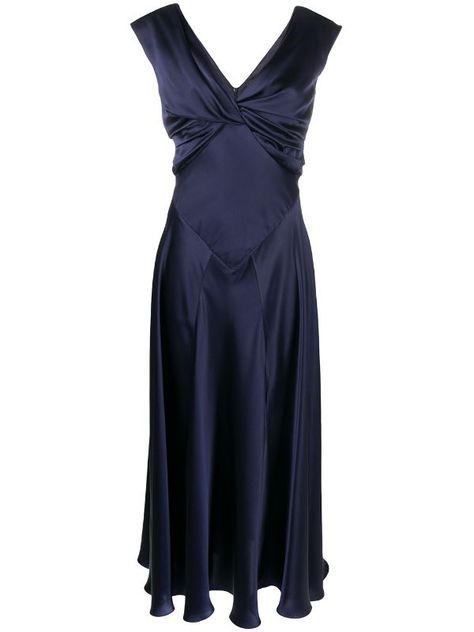 Dress Png, Navy Clutch, Armani Dress, Dress Navy Blue, Silk Slip Dress, Dressy Outfits, Blue Silk, Elegant Outfit, Fashion Classy