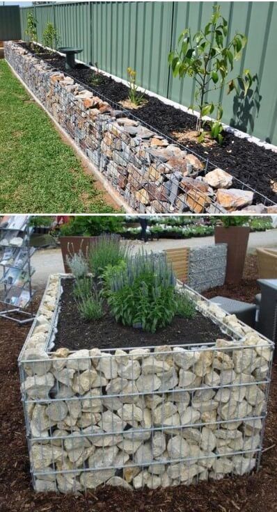 46+ Simple Raised Vegetable Garden Bed Ideas 2020 - FarmFoodFamily Easy Garden Beds, Raised Vegetable Garden, Garden Bed Ideas, Recycled Concrete, Vegetable Garden Beds, Raised Vegetable Gardens, Clothes Illustration, Vegetable Garden Raised Beds, Diy Raised Garden