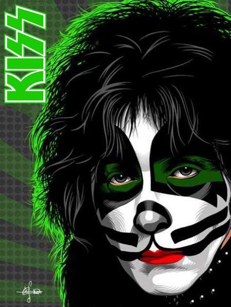 Peter Criss Banda Kiss, Paul Kiss, Kiss Artwork, Eric Singer, Band Kiss, Football 49ers, Kiss Me Love, Peter Criss, Rock N Roll Art