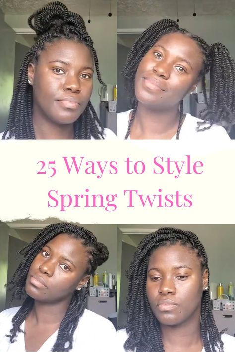 Spring Twists
Passion Twists
Senegalese Twists 
Ways go style hair
Protective Hairstyles 
4c Hairstyles 
Hair Tutorial Ways To Style Spring Twists, How To Style Spring Twists Braids, Style Mini Twist, Mini Twist With Extensions, Twist With Extensions, Mini Locs, Twists Tutorial, Locs Natural, Twists Braids