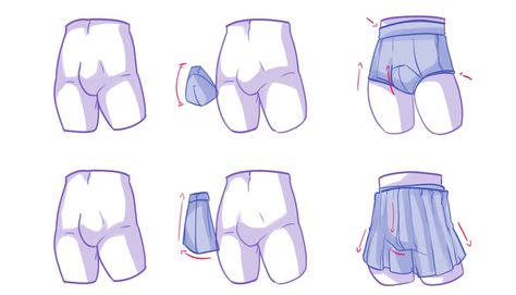 Cloth Physics Reference, Femboy Pose Reference Drawing, Spicy Art Reference, Spicy Art Poses, Human Base, The Rookie, Manga Drawing Tutorials, Hand Drawing Reference, Human Drawing