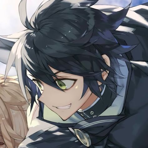 Mikayuu Matching Icons, Mika And Yu, Mikaela Hyakuya, Seraph Of The End, Beyblade Characters, Owari No Seraph, Avatar Couple, Matching Profile Pictures, Funny Anime Pics