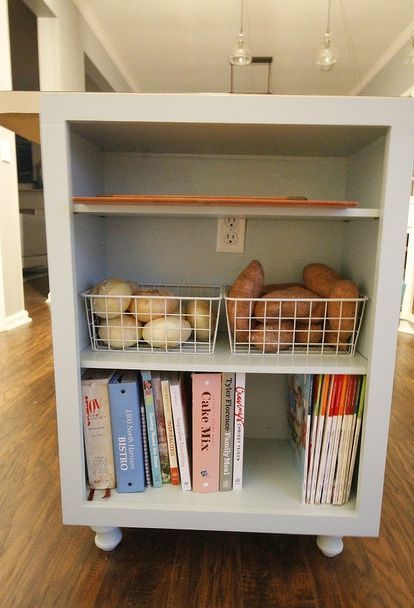 extend your kitchen island with an open bookshelf, kitchen design, shelving ideas, storage ideas Island Storage Ideas, Kitchen Island Storage Ideas, Kitchen Bookshelf, Cookbook Shelf, Kitchen Island Storage, Island Storage, Upper Kitchen Cabinets, Kitchen Island Ideas, Open Bookshelves